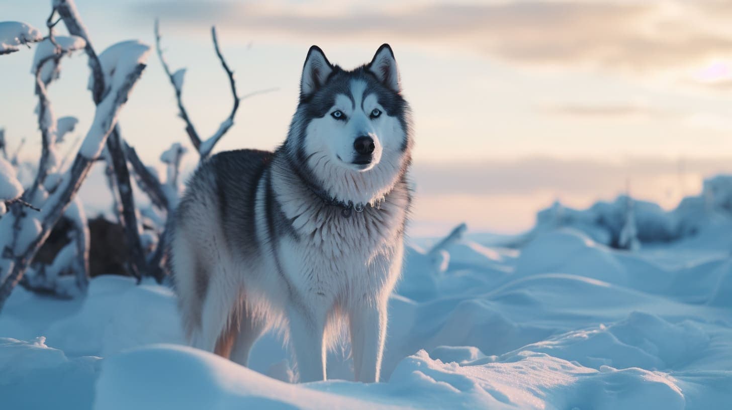 how cold can huskies survive|||