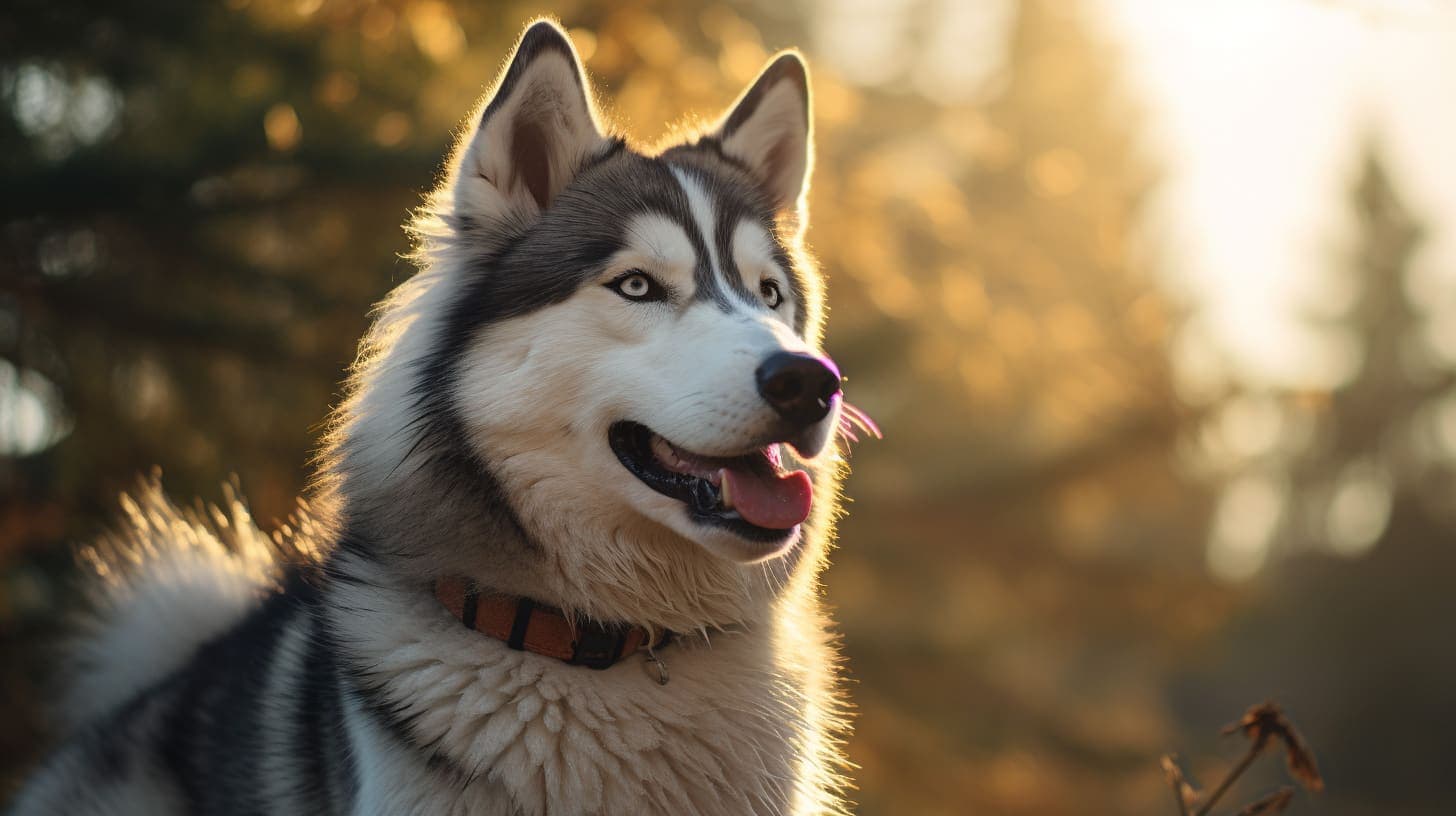 Beautiful Siberian Husky