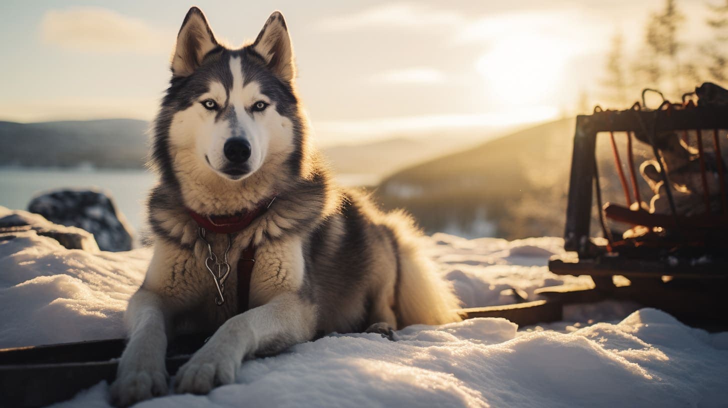 how huskies adapted|