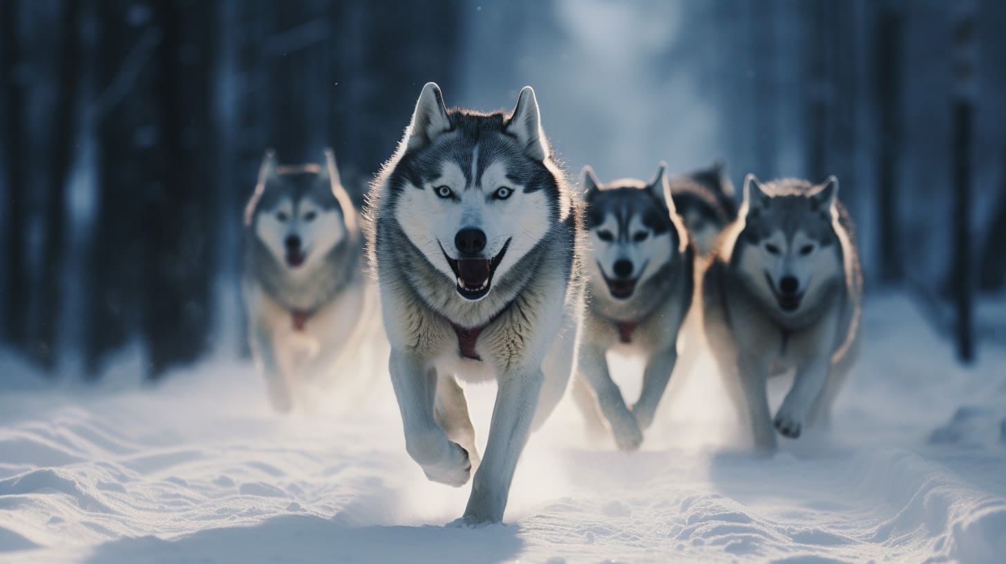 Arctic Sled Dogs
