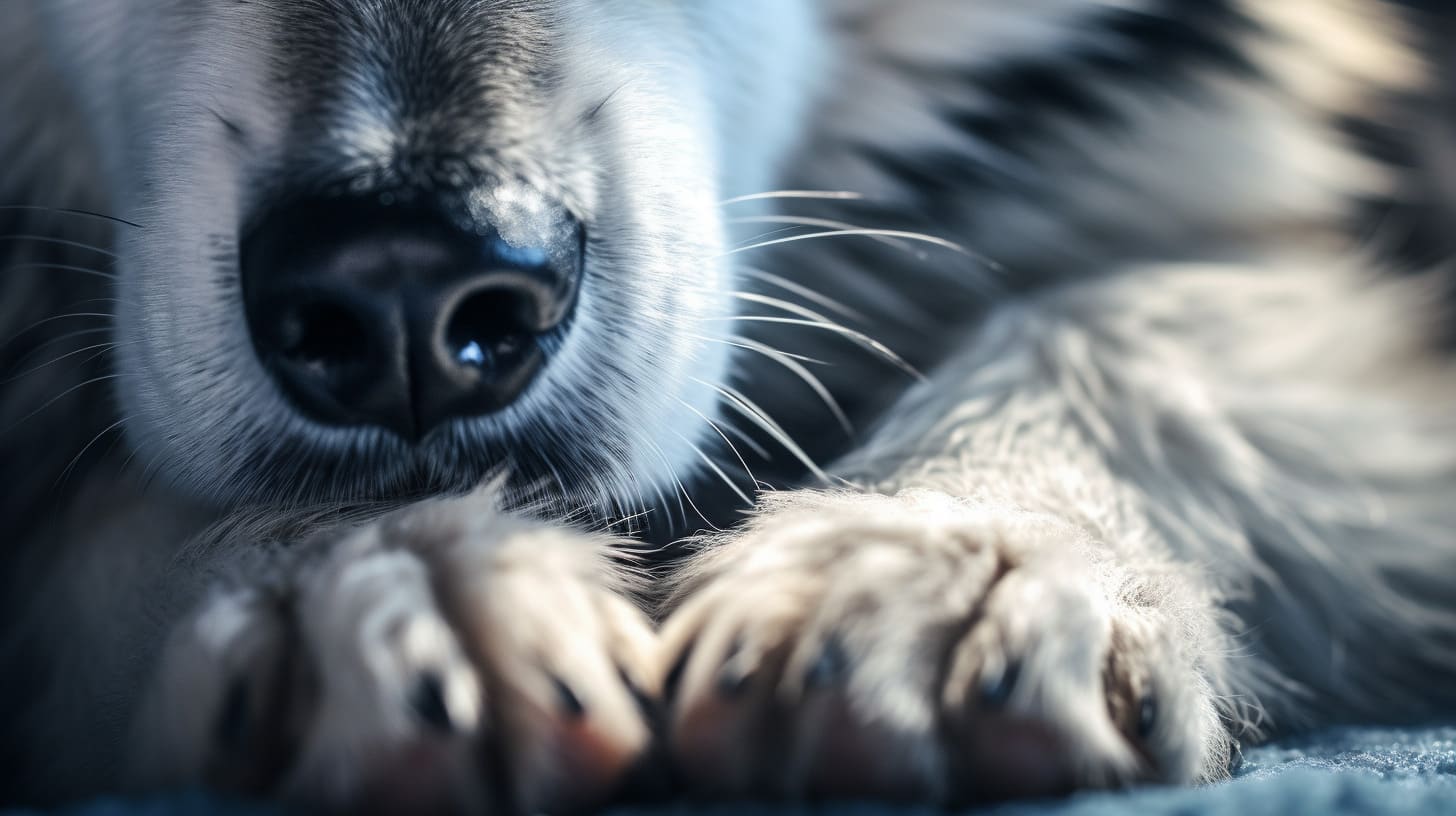 Trimming your husky's nails