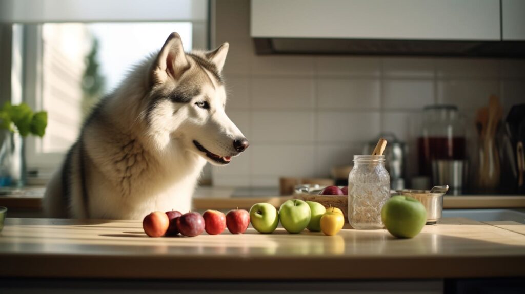 What fruits can huskies eat?